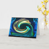 Dolfijn Kaart (Gele Bloem)