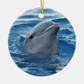 Dolfijn Keramisch Ornament (Voorkant)