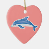 dolfijn keramisch ornament (Rechts)
