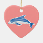 dolfijn keramisch ornament (Achterkant)