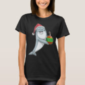 Dolfijn Kerstbal T-shirt (Voorkant)