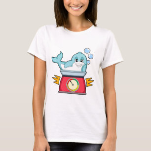 Dolfijn Keukenweegschaal T-shirt