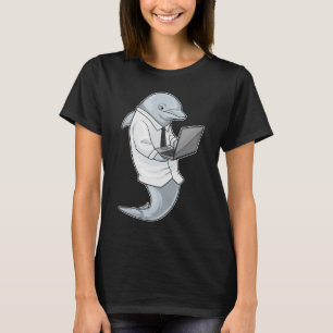 Dolfijn Laptop T-shirt
