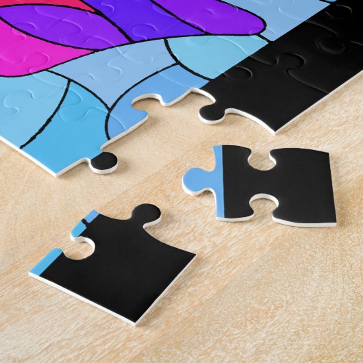 Dolfijn legpuzzel (Zijkant)