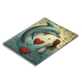 Dolfijn Liefde 1 Notitieboek (Linkerzijde)