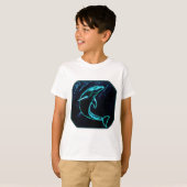 Dolfijn (Light Dolphin) T-shirt (Voorkant volledig)
