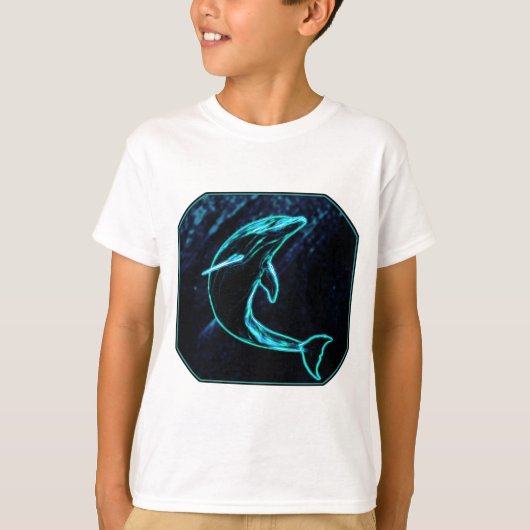 Dolfijn (Light Dolphin) T-shirt (Voorkant)