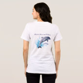 Dolfijn Mark Vrouwen T-shirts Stijlvolle Dagelijks (Achterkant volledig)