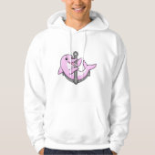 Dolfijn met Anchor Hoodie (Voorkant)