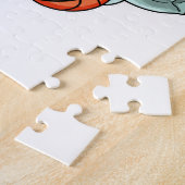 Dolfijn met Basketball Legpuzzel (Zijkant)