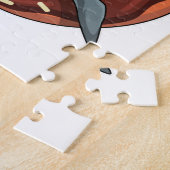 Dolfijn met Donut Legpuzzel (Zijkant)