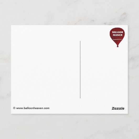 Dolfijn met een bal briefkaart (Achterkant)