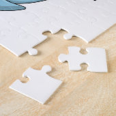 Dolfijn met hart legpuzzel (Zijkant)