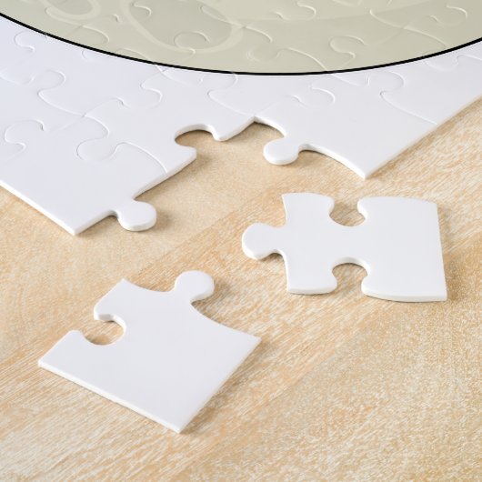 Dolfijn met maan legpuzzel (Zijkant)