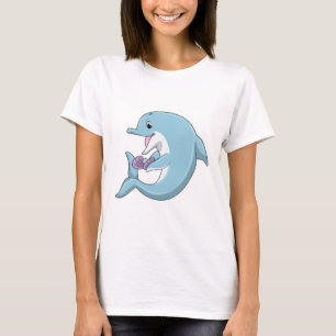 Dolfijn met Pearl T-shirt