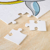 Dolfijn met ringing legpuzzel (Zijkant)