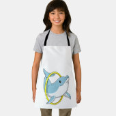 Dolfijn met ringing schort (Insitu)