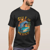Dolfijn met sombrero Golf van Mexico 1 T-shirt (Voorkant)