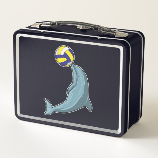 Dolfijn met Volleyball (Achterkant)