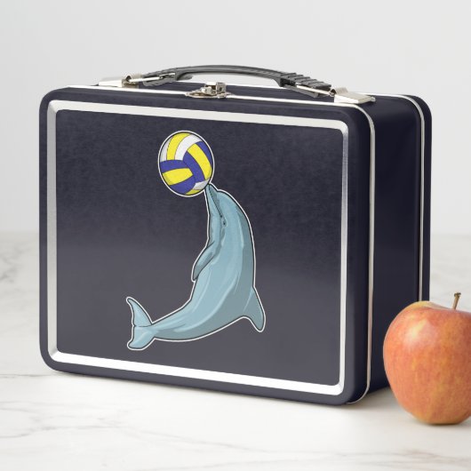 Dolfijn met Volleyball (In situ)