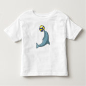 Dolfijn met Volleyball Kinder Shirts (Voorkant)
