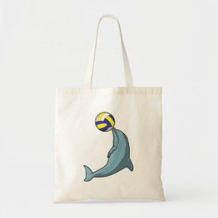 Dolfijn met Volleyball Tote Bag