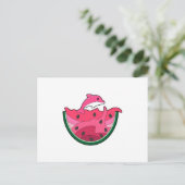 Dolfijn met Watermeloen Briefkaart (Staand voorkant)