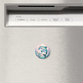 Dolfijn Moeder en Baby Magneet (Insitu (Vaatwasser))