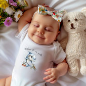 Dolfijn Nieuwe Baby Welkom Romper