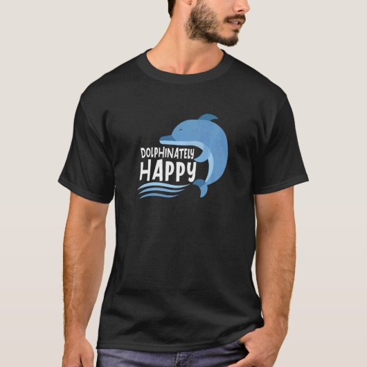 Dolfijn Oceaan Dolfijn Vis T-shirt (Voorkant)