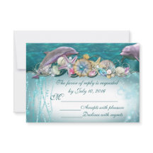 Dolfijn Onder het Zee Plaats Kaarten