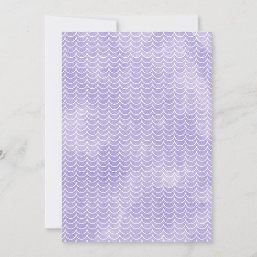 Dolfijn onder Zee 1e verjaardag Kaart (Achterkant)