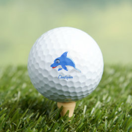 Dolfijn ontwerp golfballen
