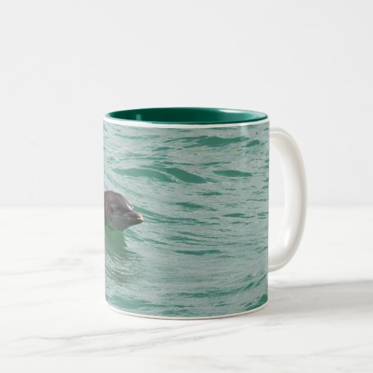 Dolfijn op Mok (Voorkant rechts)