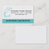 Dolfijn - Persoonlijk Visitekaartje (Voorkant / Achterkant)