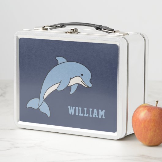 Dolfijn Persoonlijke Aangepaste Naam Terug naar Sc (In situ)