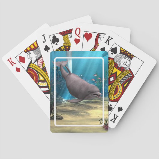 Dolfijn Pokerkaarten (Achterkant)