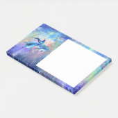 Dolfijn Post het Noten Dolfijnen Paar Sticky Notes (Schuin)