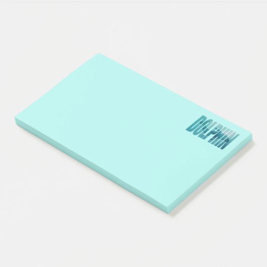 dolfijn post-it® notes (Schuin)