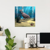 Dolfijn Poster (Thuiskantoor)
