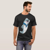 Dolfijn Sailor pet T-shirt (Voorkant volledig)