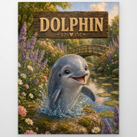 Dolfijn Schattig Baby Verhaalboek Nursery Dier