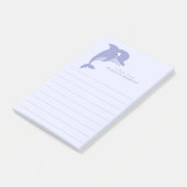 Dolfijn Schattig Kind Post-it® Notes (Schuin)
