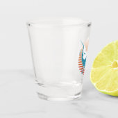  dolfijn shot glas (Links)