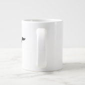 Dolfijn Silhouet Grote Koffiekop (Achterkant)