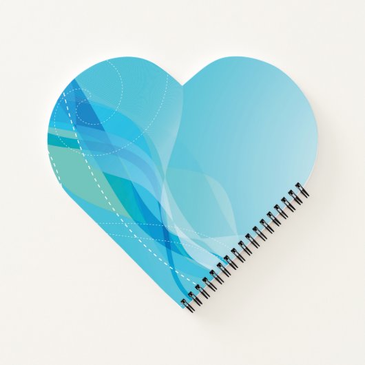 Dolfijn springen in oceaan gepersonaliseerd notitieboek (Achterkant)