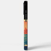 Dolfijn springt sierlijk door levendige oceaan Case-Mate iPhone case (Achterkant / Links)