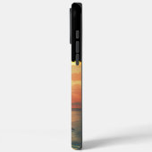 Dolfijn springt tussen kleurrijke oceaangolven Case-Mate iPhone case (Achterkant / Links)