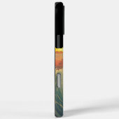 Dolfijn springt tussen kleurrijke oceaangolven Case-Mate iPhone case (Achterkant / Rechts)