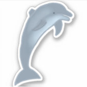 dolfijn sticker (Voorkant)